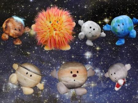 Planetas de peluche