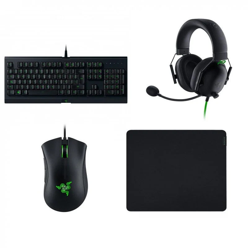 Razer Power Up Bundle V2 Cynosa Lite + Gigantus V2 Large + DeathAdder Essential + BlackShark V2 X
