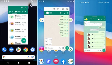 Whatsappフローティング