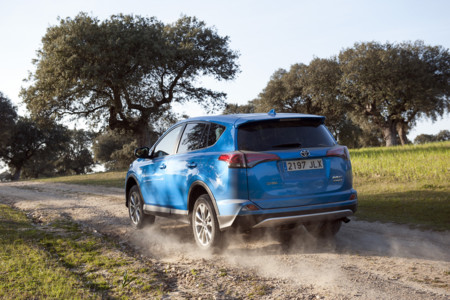 Toyota Rav4 Hybrid camino de tierra