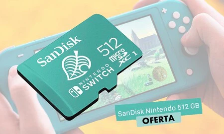 Chollazo a precio mínimo: Amazon tiene la MicroSDXC para Nintendo Switch de SanDisk con 512 GB por sólo 102,99 euros