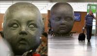 Estatuas gigantes de Bebé en Madrid