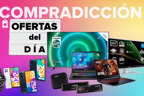 Chollos del día en Amazon: ofertas en portátiles y todo en uno Acer, smart TVs Philips o smartphones Samsung a precios rebajados