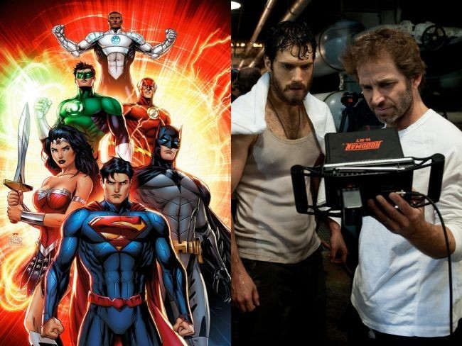 La Liga de la Justicia, Henry Cavill y Zack Snyder