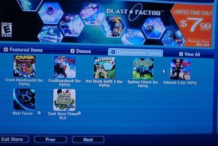 Primeros títulos de PSone disponibles en la Playstation Store de PS3