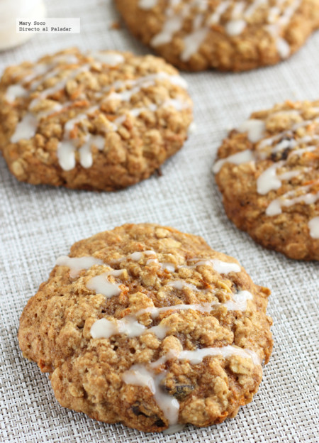 Galletas de avena y zanahoria. Receta