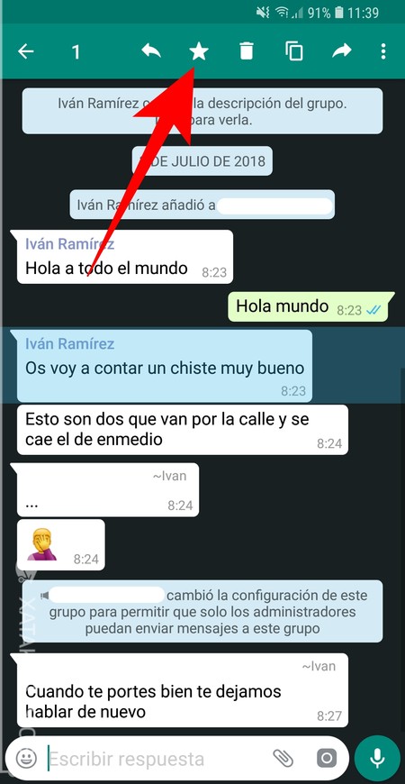 Cómo Destacar Mensajes En Whatsapp 2494