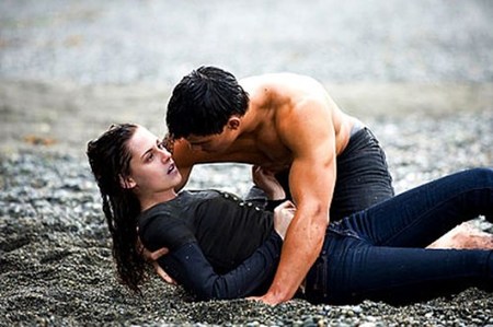 Fotos inéditas de Jacob Black (Taylor Lautner) y Bella Swan (Kristen Stewart)