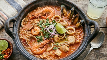 Cómo hacer 1 kilo de arroz a la tumbada con mariscos al estilo de la chef Ingrid Ramos para Cuaresmaf