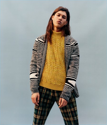 Los prints se mezclan de forma muy loca en la campaña del próximo otoño de Missoni