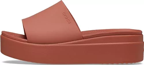 Crocs Mujer Brooklyn Slide Sin cordones, Spice, 39/40 EU