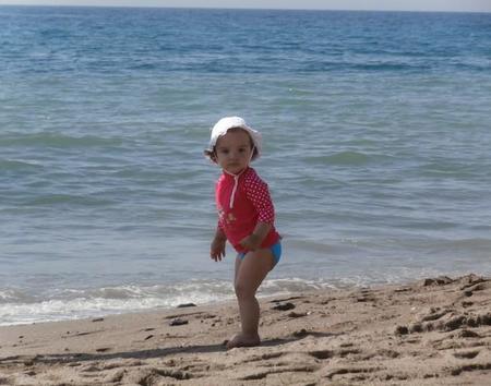 La foto de tu bebé: Rebeca de vacaciones