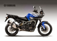Yamaha MT-09 Ténéré Concept, MT-09 Worldcrosser Concept y MT-09 Cafe Concept