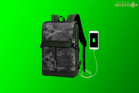 Transporta tu MacBook o iPad de manera segura con esta mochila multifunción con USB por apenas 10 euros en Amazon, su mínimo
