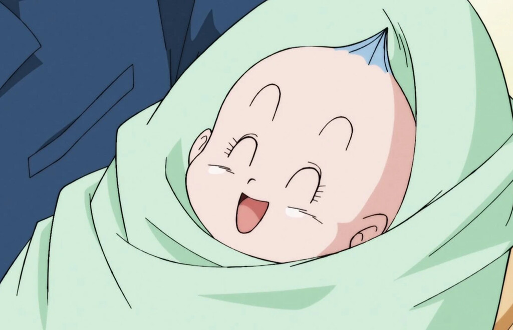 La hija de Vegeta nació por intervención divina. Literalmente La hija de Vegeta nació por intervención divina. Literalmente