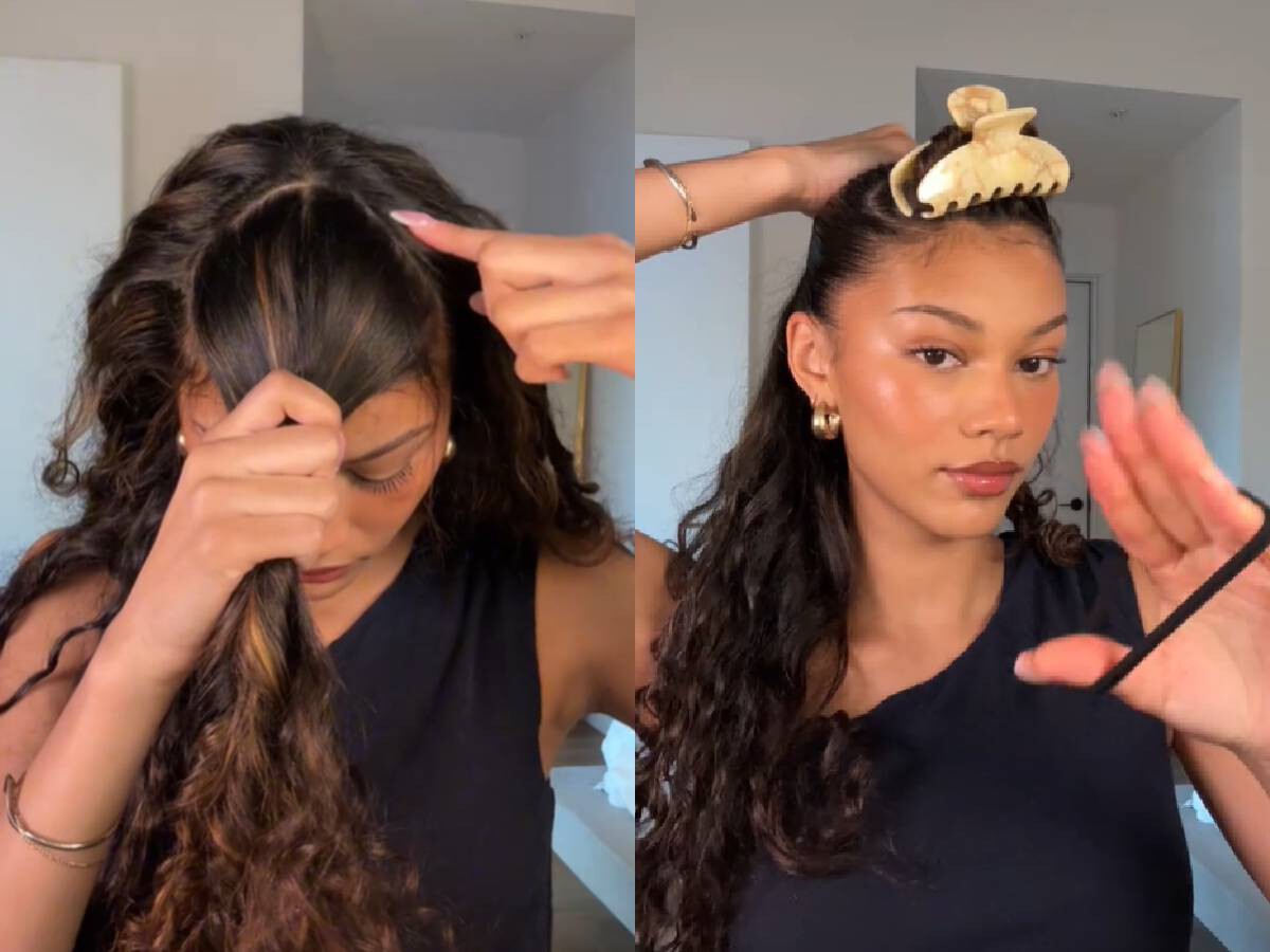 Paso a paso del peinado para pelo rizado que no sólo es fácil, sino que ...