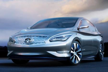 Primeras fotos de la berlina eléctrica de Infiniti