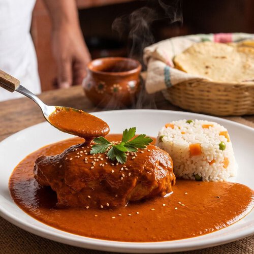 Cómo hacer mole coloradito para el Día de Muertos: una receta de Oaxaca con chiles secos