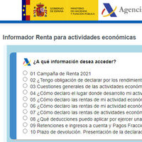 Así funciona el informador de la RENTA 2021, la herramienta más útil para no perderte con tu declaración 