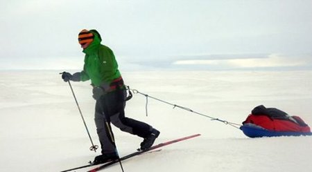 La primera mujer que cruza la Antártida en solitario