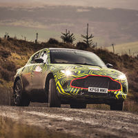 Confirmado: Aston Martin DBX será el nombre del primer SUV de la marca y ya se deja ver camuflado