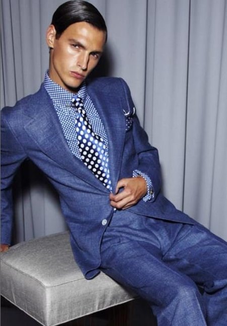 Refinado y descarado. Así es el hombre de Tom Ford para la Primavera-Verano 2012