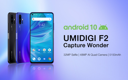 Umidigi F2: cuatro cámaras con macro a dos centímetros y más de 5.000 mAh con Android 10