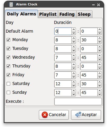 Alarm Clock Rhytmbox