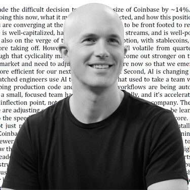 El correo con el que Brian Armstrong, CEO de Coinbase, despidió a más de 700 empleados: "Dos fuerzas están convergiendo y necesitamos estar preparados para responder a ambas" 