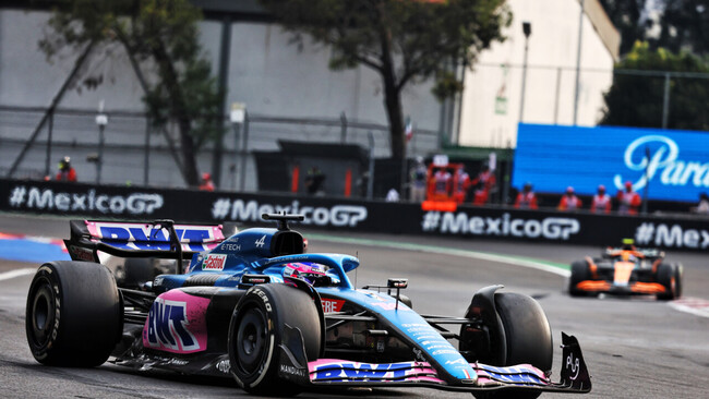Fernando Alonso Mexico F1 2022
