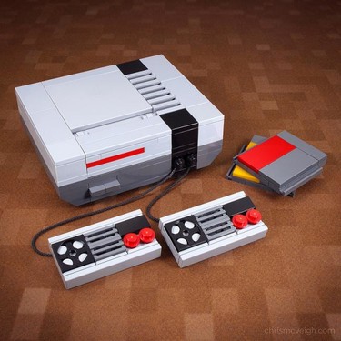 ¿Tecnología retro y Lego? Chris McVeigh sabe cómo enamorarme