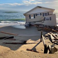 En EEUU las mansiones construidas literalmente sobre el mar eran uno de sus símbolos más famosos. Eran
