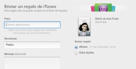 Apple habilita la posibilidad de regalar libros a través de la iBooks Store