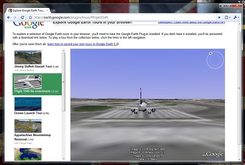 Google Earth en el navegador