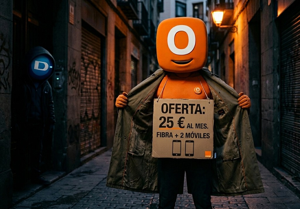 Orange también quiere aplastar a Digi con una tarifa especial: si tienes 25 euros, tienes fibra y dos líneas móviles para ti