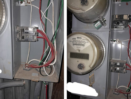 Vecino Luz Cfe Mexico Robo Electricidad