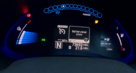 Nissan Leaf Baterry Low