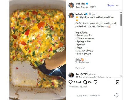 Isabel Desayuno Ig