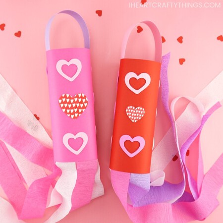 Heart Windsock Craft 4