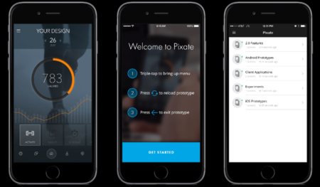 Pixate, otra solución para el prototipo de aplicaciones móviles