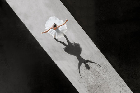 ‘Ballerine de l'air’, de Brad Walls: el arte del ballet visto desde una perspectiva inédita pero muy estética