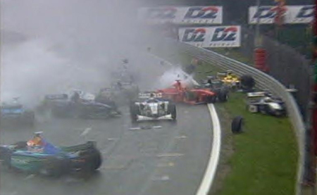 Accidente Spa 1998 salida