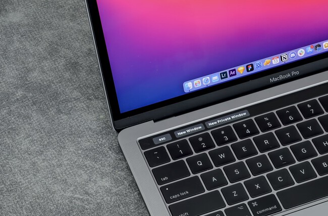 macbook pro apple touch bar