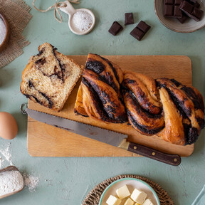 Babka de chocolate, receta casera del pan dulce trenzado más esponjoso