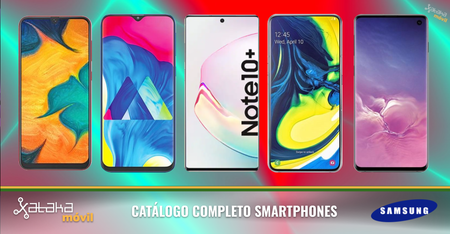 Samsung Galaxy Note 10 y Note 10+, así encajan dentro del catálogo completo de móviles Samsung en 2019