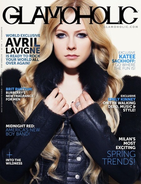 Avril Lavigne le está cogiendo gusto a esto de salir guapa en las portadas