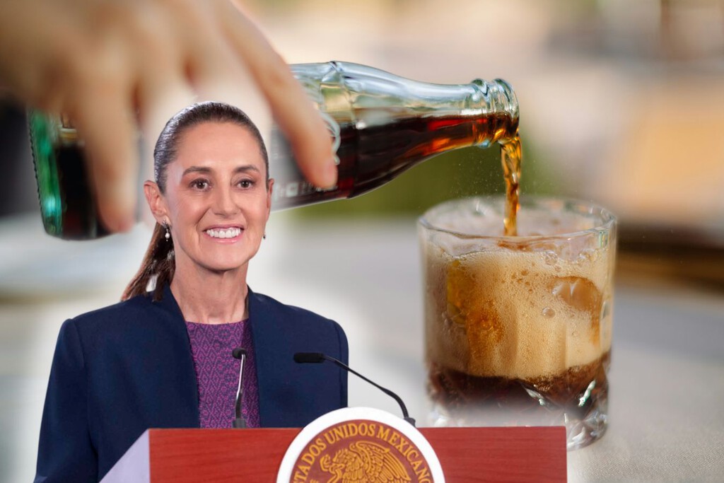 Las refresqueras querían frenar el etiquetado en México: Sheinbaum dice que deberían mejorar sus productos 