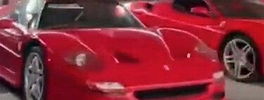 El dictador de Siria ha abandonado un garaje de locos lleno de supercoches: Ferrari, Lamborghini, Rolls-Royce y un eléctrico muy rápido