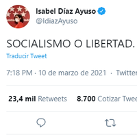 Analizamos los programas económicos de los partidos en la Comunidad de Madrid y los clasificamos como Socialismo o Libertad
