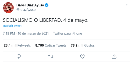 Analizamos los programas económicos de los partidos en la Comunidad de Madrid y los clasificamos como Socialismo o Libertad